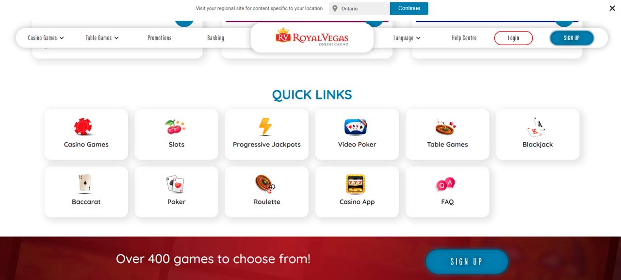 Royal Vegas casino online Ontario
